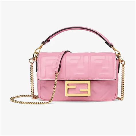 fendi pink baguette.